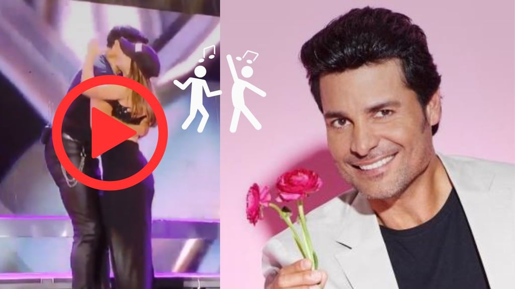 Fan lagunera sube a bailar con Chayanne en pleno concierto | VIDEO