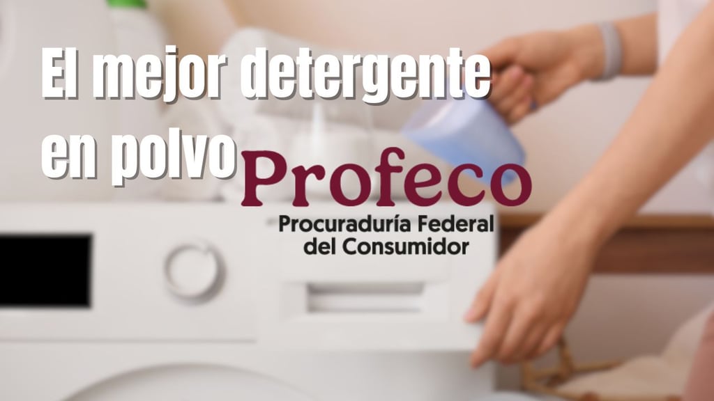 Profeco: este es el mejor detergente en polvo para blanquear la ropa