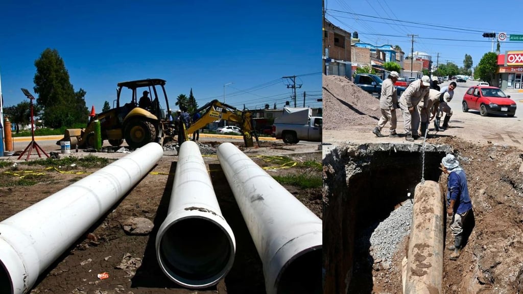 Reparan fuga en zona norte de la ciudad; estas colonias sufrirán disminución del servicio