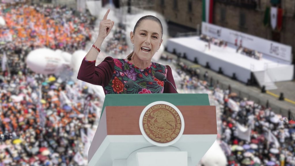 'Quien traiciona al pueblo enfrenta a la Justicia', asegura Sheinbaum en su primer año de gobierno