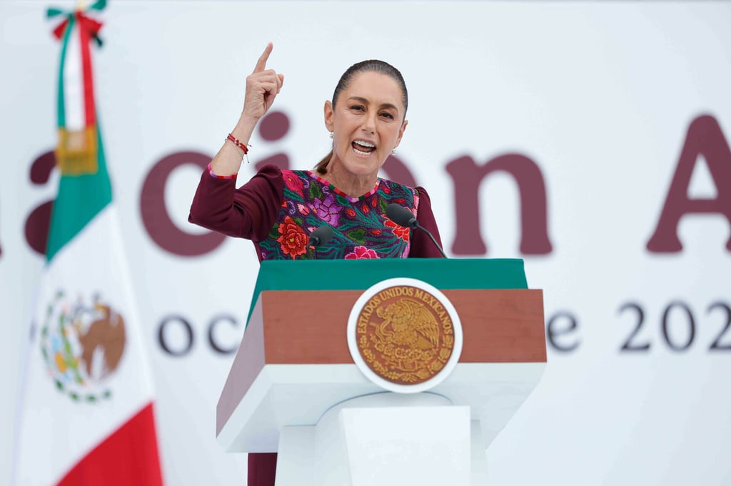 Sheinbaum defiende el legado de AMLO durante su 'festejo'