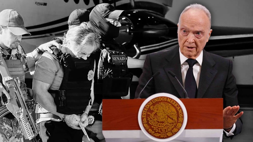 Gertz Manero confirma que sí hay vínculos 'muy claros' entre Hernán Bermúdez y crimen organizado