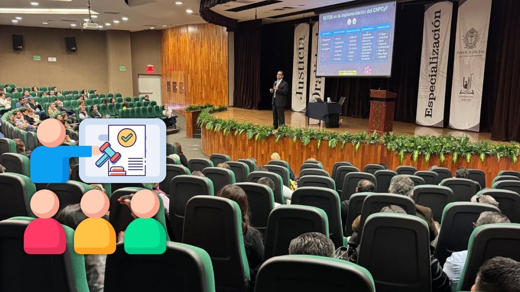 Abren capacitación en Durango sobre nuevo Código de Procedimientos Civiles y Familiares