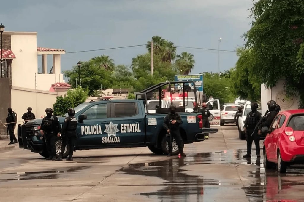 Violencia en Sinaloa: emboscan a policías estatales en Culiacán; un agente pierde la vida