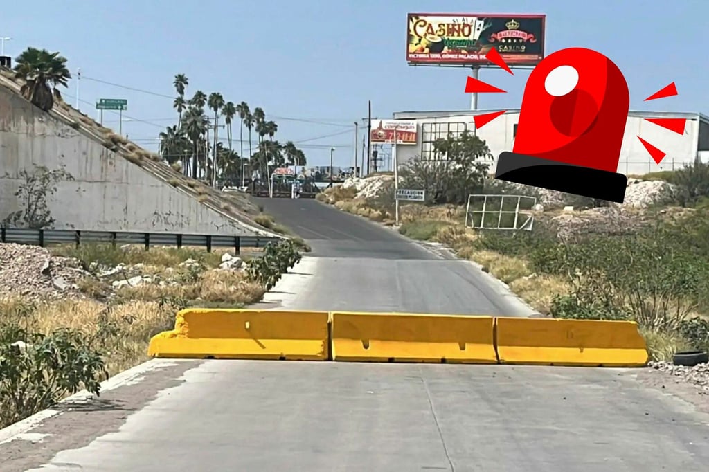 Refuerzan seguridad en accesos a Torreón; cierran paso bajo el puente Solidaridad