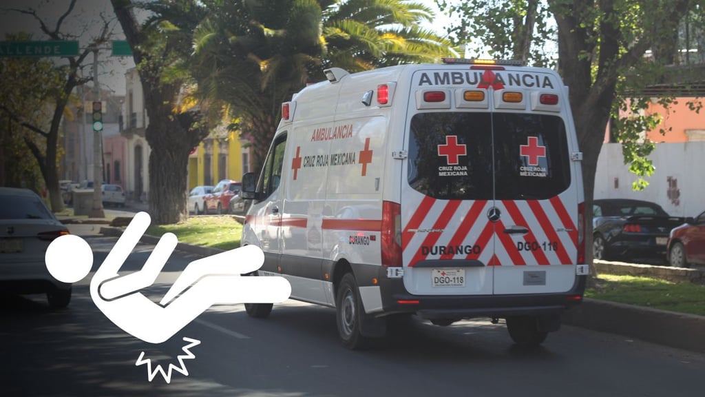 Adulto mayor sufre fractura en la cadera al ser atropellado cerca de Mercado de Abastos