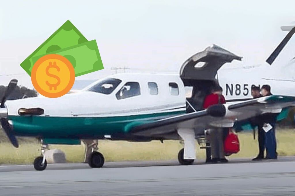 'Austeridad en el aire': el vuelo privado de Noroña que costó más que dos meses de su salario