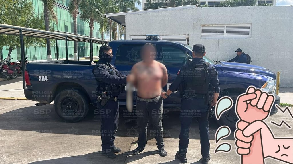 Hombre golpea y amenaza de muerte a su pareja y a menor de 14 años en Río Dorado