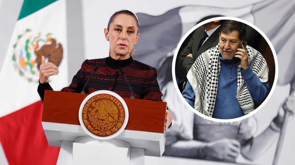 ¿Qué dijo Sheinbaum sobre el viaje de Noroña en avión privado durante su gira por Coahuila?