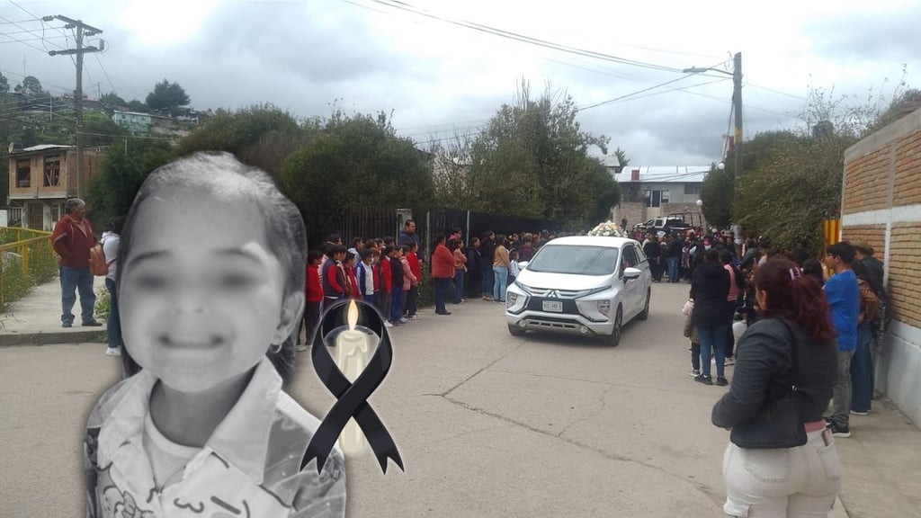 Familiares y amigos dan último adiós a la pequeña Daenerys, en El Salto