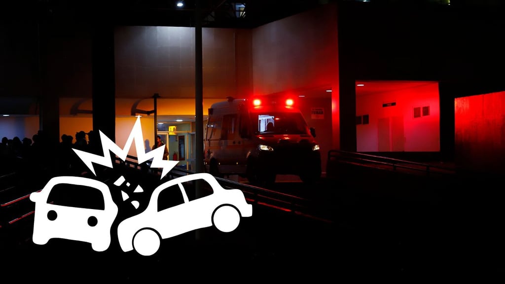 Mujer resulta lesionada en accidente vial en la colonia El Ciprés