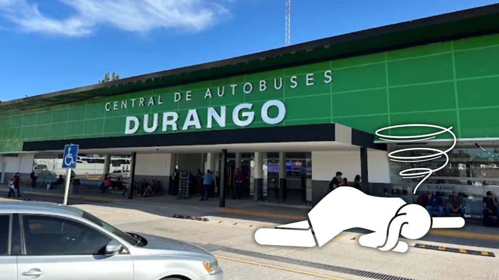 Mujer muere tras sentirse mal en los andenes de la Central Camionera de Durango