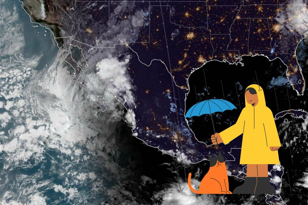 Depresión tropical Raymond: su avance en el Pacífico podría dejar lluvias y efectos en Durango