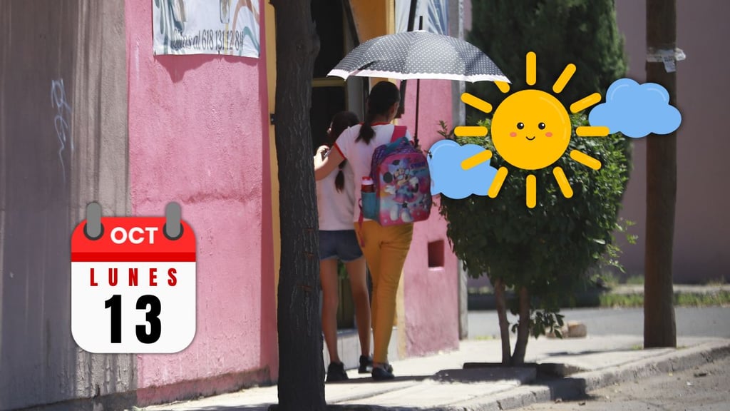 Inicio de semana soleado en la ciudad de Durango: así será el clima HOY 13 de octubre