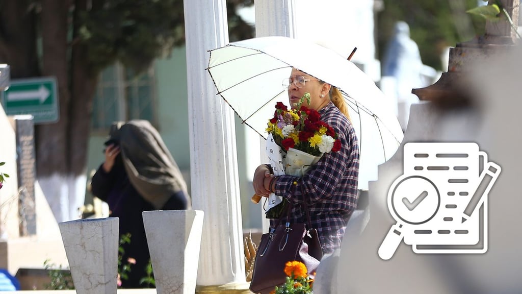 Revisan condiciones de los panteones de Durango capital para el Día de Muertos