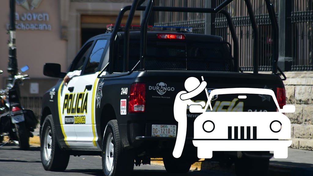Roban 44 mil pesos del interior de una camioneta estacionada en Zona Centro de Durango