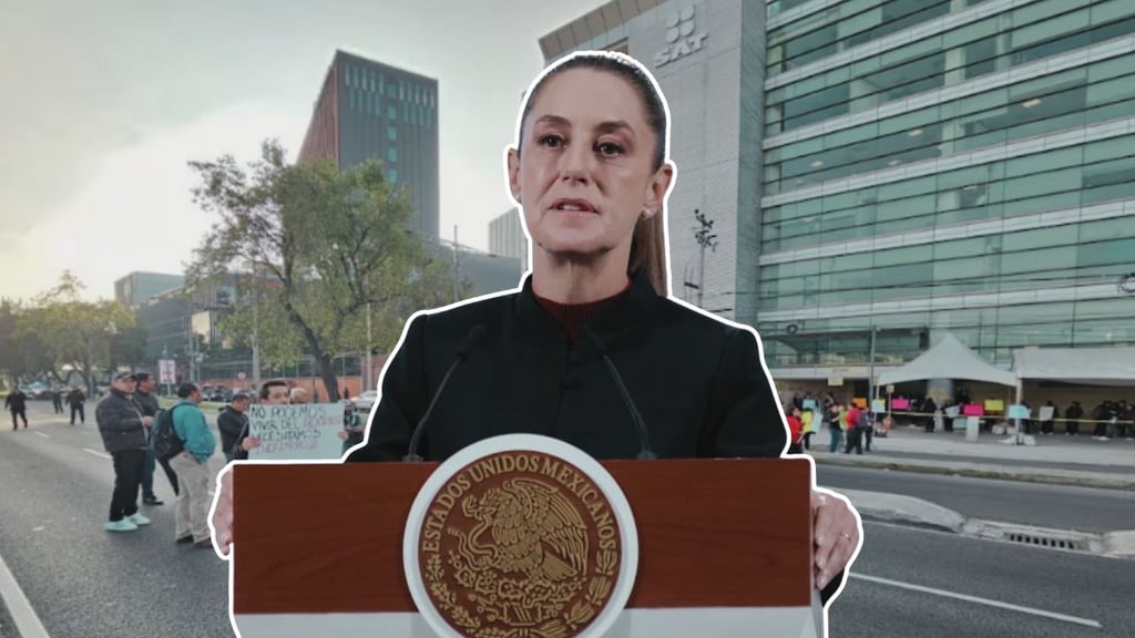 Trabajadores del SAT inician paro nacional; Sheinbaum descarta afectaciones mayores