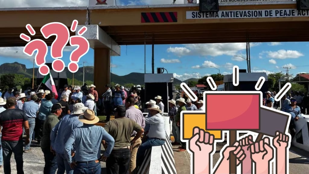 ¿Qué sabemos de la toma de casetas en Sinaloa por la protesta nacional de agricultores?