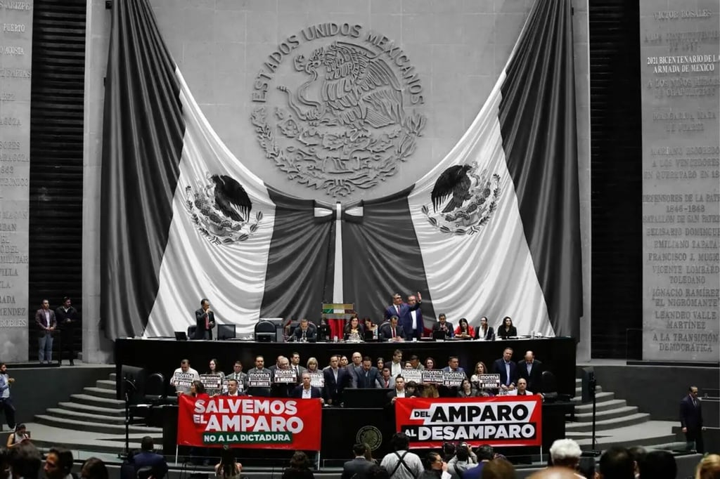 Ley de Amparo: Congreso aprueba en lo general la reforma; oposición alerta retroceso judicial