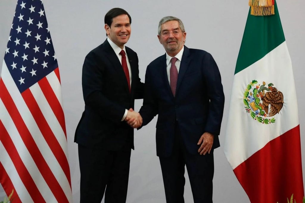 De la Fuente y Marco Rubio alistan encuentro en Washington; abordarán agenda México–EUA
