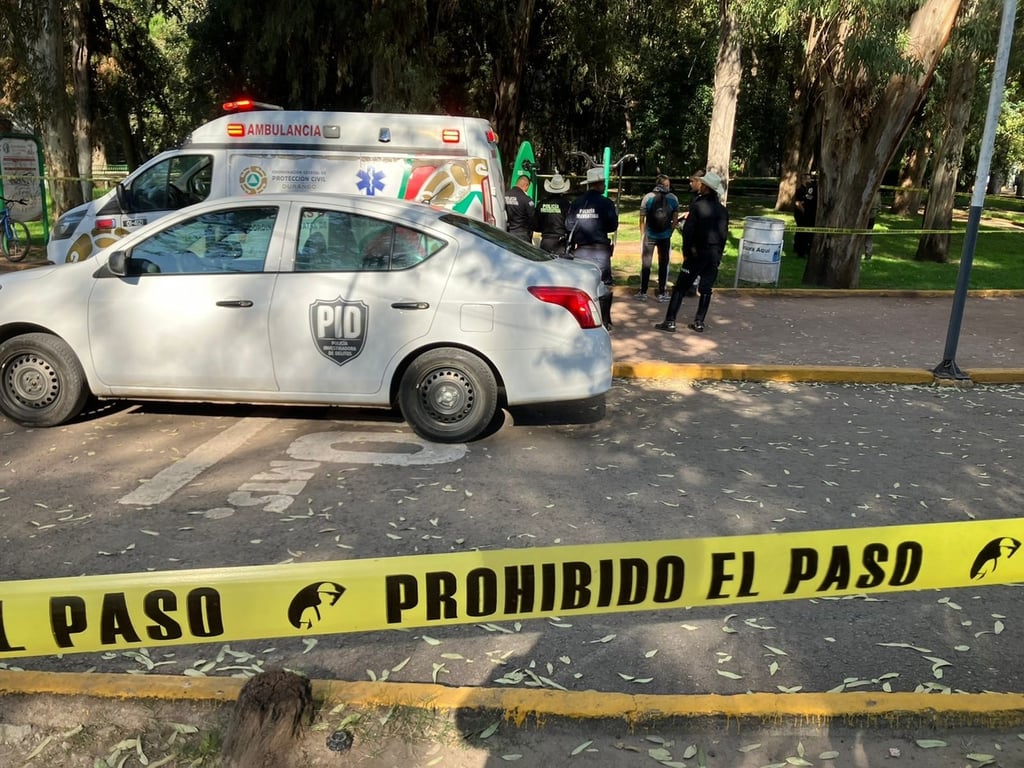 Caso. Un hombre que hacía ejercicio murió en el Parque Guadiana, probablemente de un infarto; tenía poco de haberse jubilado de policía vial.