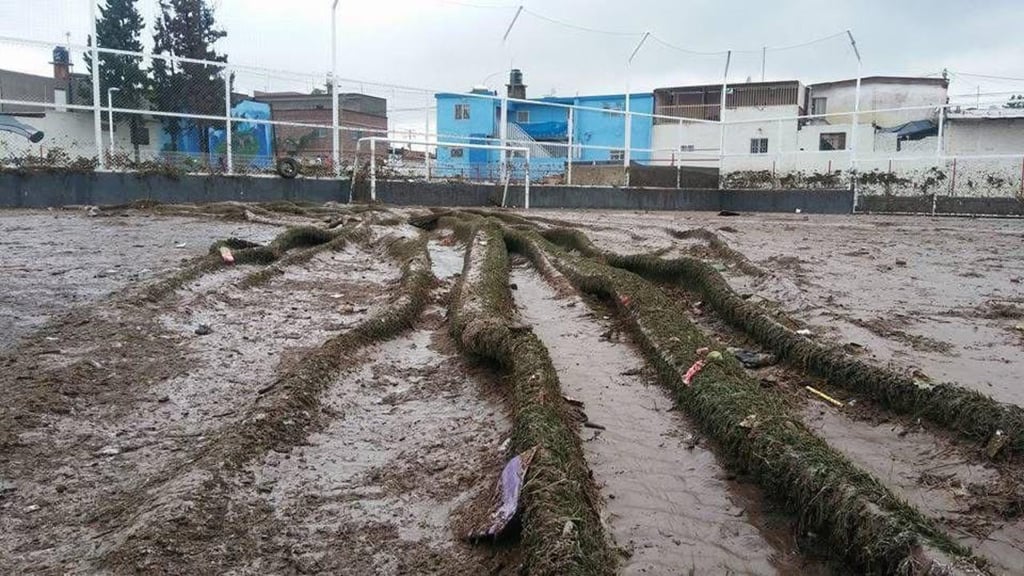 Desastre. Un desastre natural estuvo a punto de terminar con la Unidad Deportiva Galindo Higuera, pero sus vecinos le rescataron y ahora sigue dando talentos deportivos a Durango.