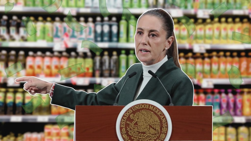 Sheinbaum defiende impuesto especial a refrescos como medida de salud pública