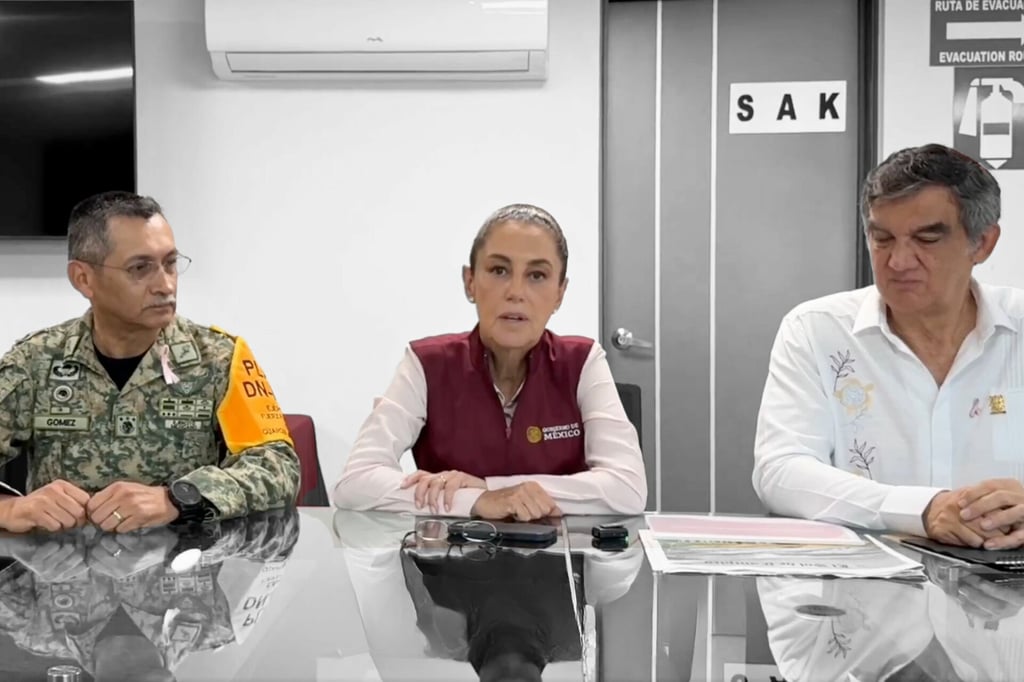 'Seguimos atentos', afirma Sheinbaum ante el aumento del río Pánuco; descarta riesgos