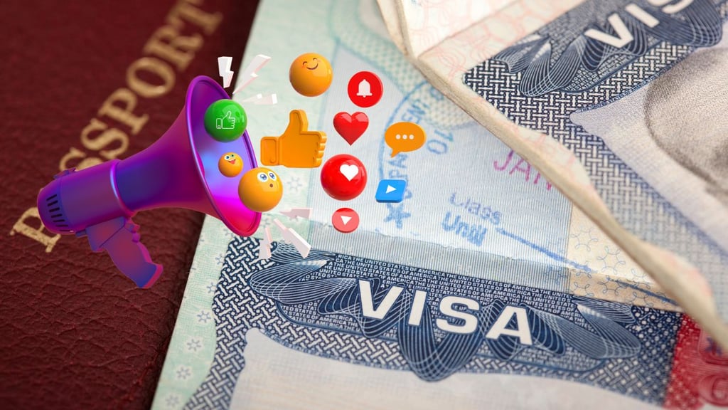 ¿Para qué tipo de visa americana revisan tus redes sociales? Aquí te contamos
