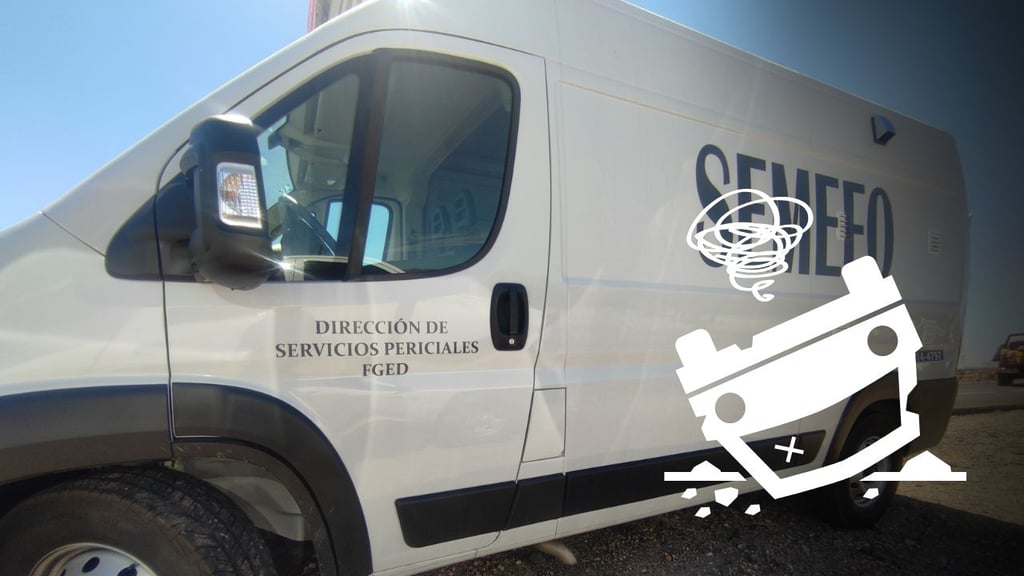 Muere mujer de la tercera edad en volcadura en la Gómez Palacio–Jiménez; una más resultó herida