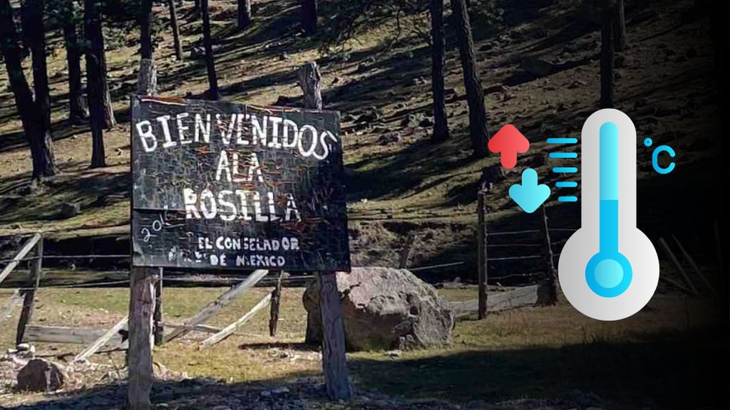 Clima en Durango: se registran temperaturas extremas de -4.5 a 36 grados en la sierra