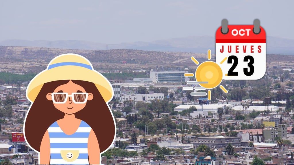 Tarde soleada y calurosa en Durango: así será el clima HOY jueves 23 de octubre