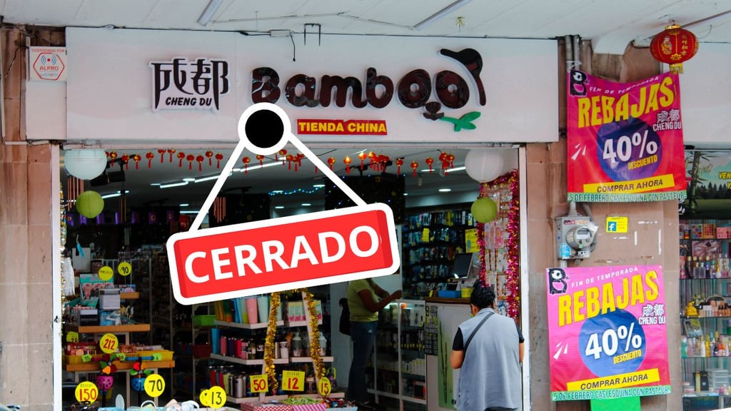 Piden cerrar tiendas chinas en Durango, por ofrecer contrabando y piratería