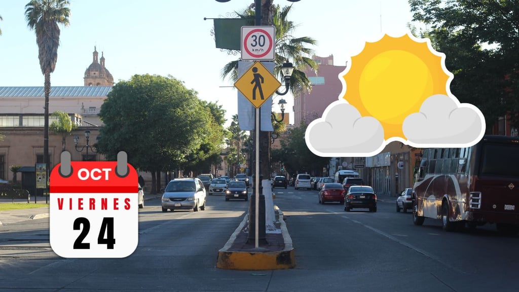 Viernes sin lluvias en Durango: pronóstico para HOY 24 de octubre