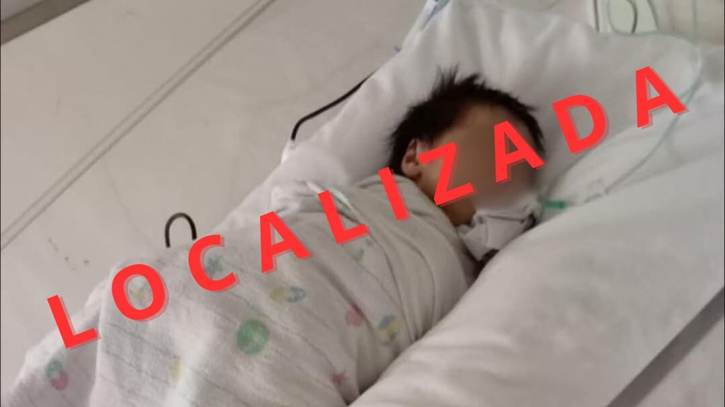 Localizan a Judith, bebé que fue sustraída del Hospital Materno Infantil de Durango