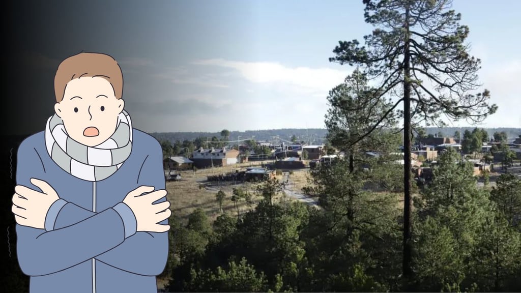 Persisten las heladas en la zona serrana de Durango; La Rosilla alcanzó -4.5 grados este 25 de octubre