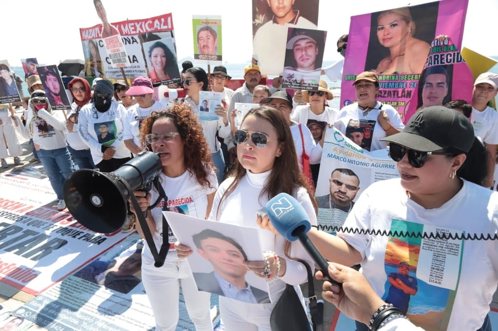 La exigencia fue que las autoridades ayuden realmente en la localización de los desaparecidos.