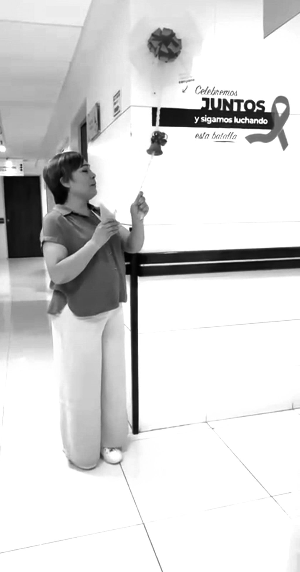 Guerrera. Claudia logró vencer el cáncer y hoy es una sobreviviente, gracias a su fe y su valentía.