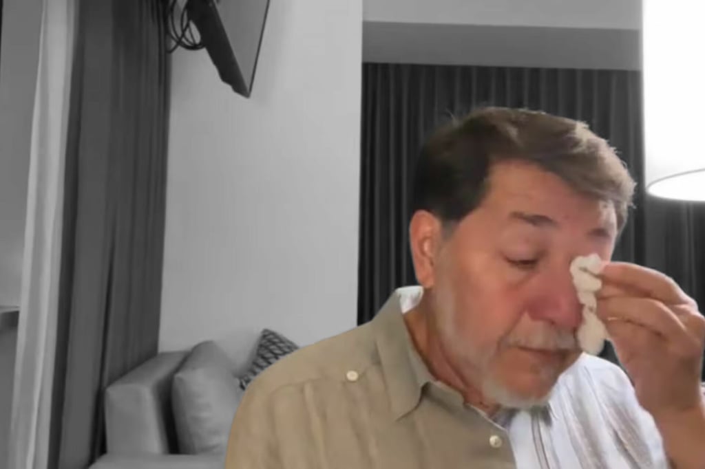 'Palestina tiene derecho a existir', dice Noroña entre lágrimas durante videocharla