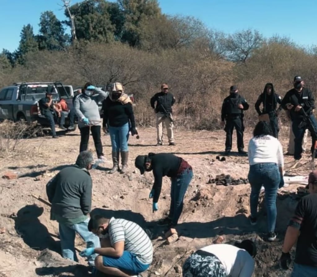 Procedimiento. Los restos localizados se enviaron a pruebas correspondientes para su análisis.