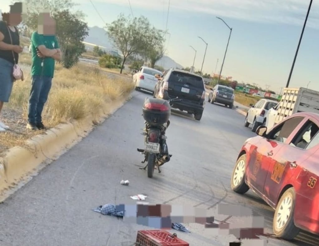 Accidente. El accidente ocurrió cerca de las 16:30 horas del pasado sábado, sobre el bulevar San Alberto, del citado sector habitacional.