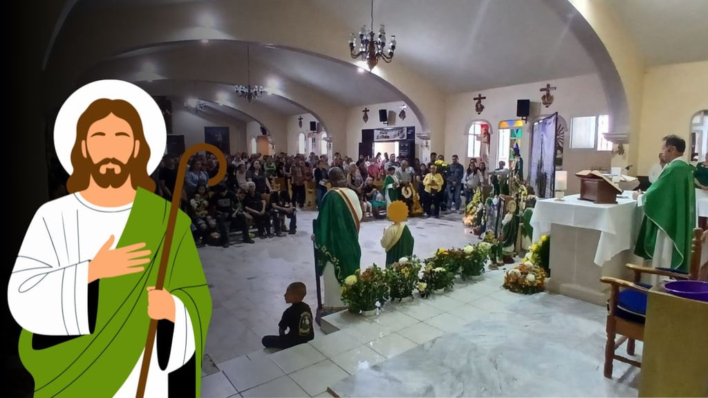 Inicia la fiesta patronal de San Judas Tadeo en Durango, con las tradicionales mañanitas