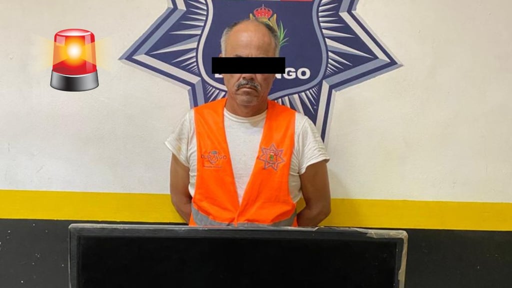 Detienen a hombre por robar una televisión de una casa en el fraccionamiento Río Dorado