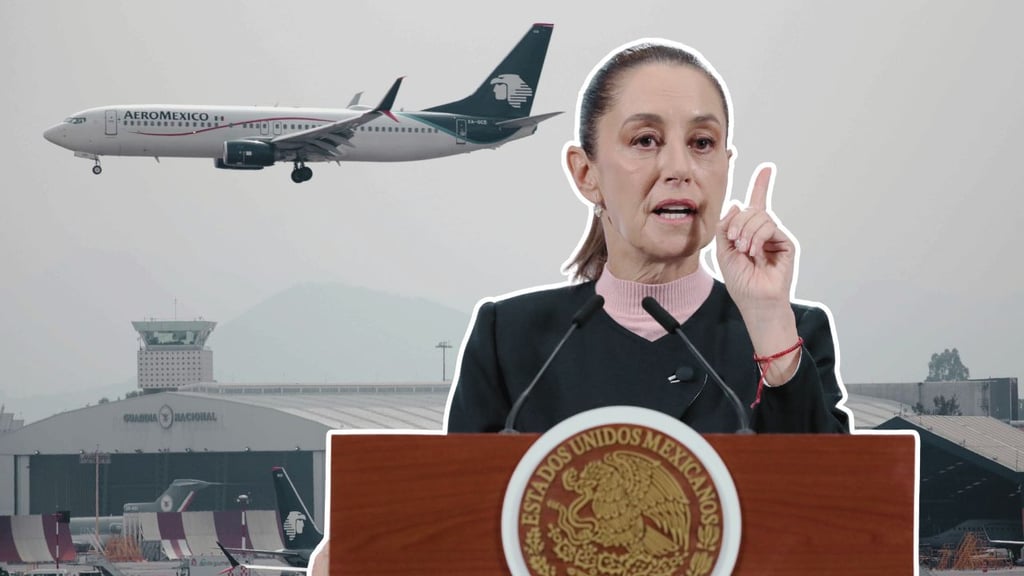 'México no es piñata de nadie', señala Sheinbaum tras cancelación de rutas aéreas a EU