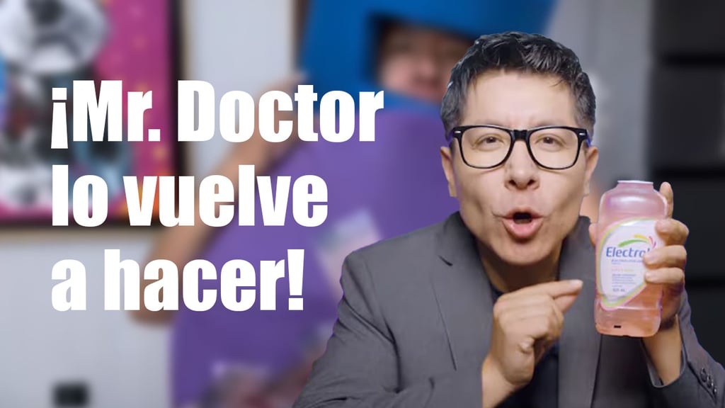 Mr. Doctor vuelve a polémica, ahora con su disfraz de 'influencer vendido'