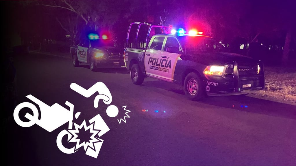 Intento de asalto termina con accidente en colonia Los Ángeles