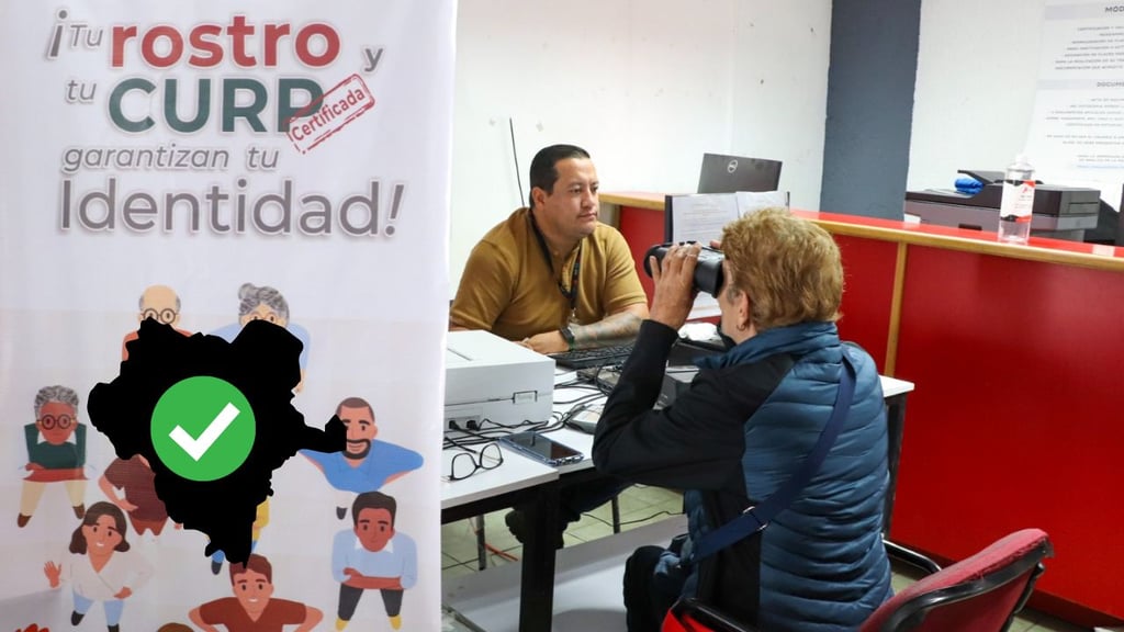 CURP biométrica ya se puede tramitar en Durango