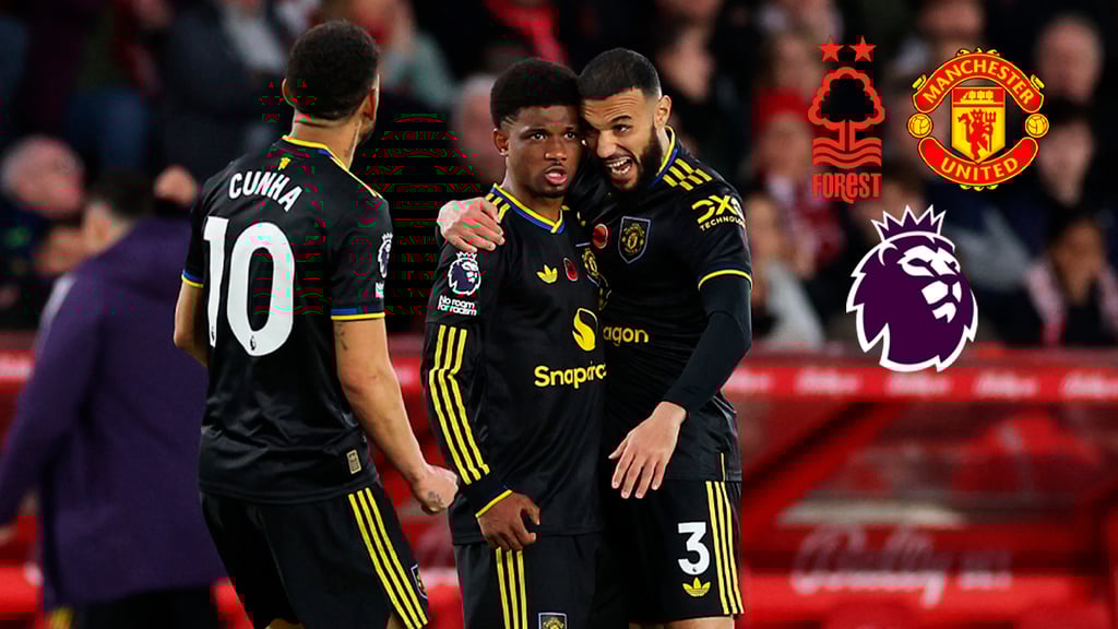 Premier League: Nottingham Forest y Manchester United empatan en duelo de emociones cruzadas