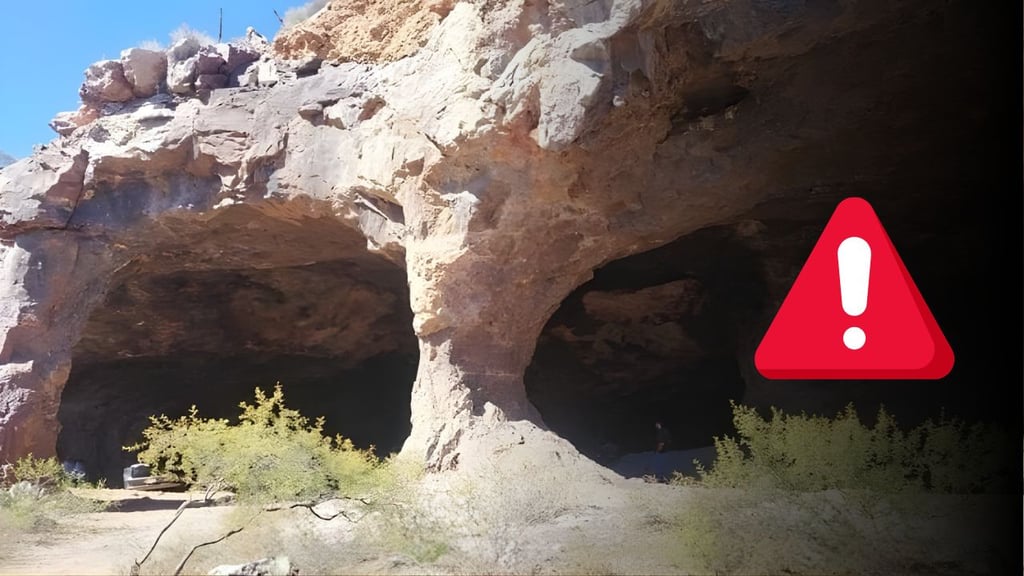 Hallan cuerpos de tres personas en cueva de Chihuahua