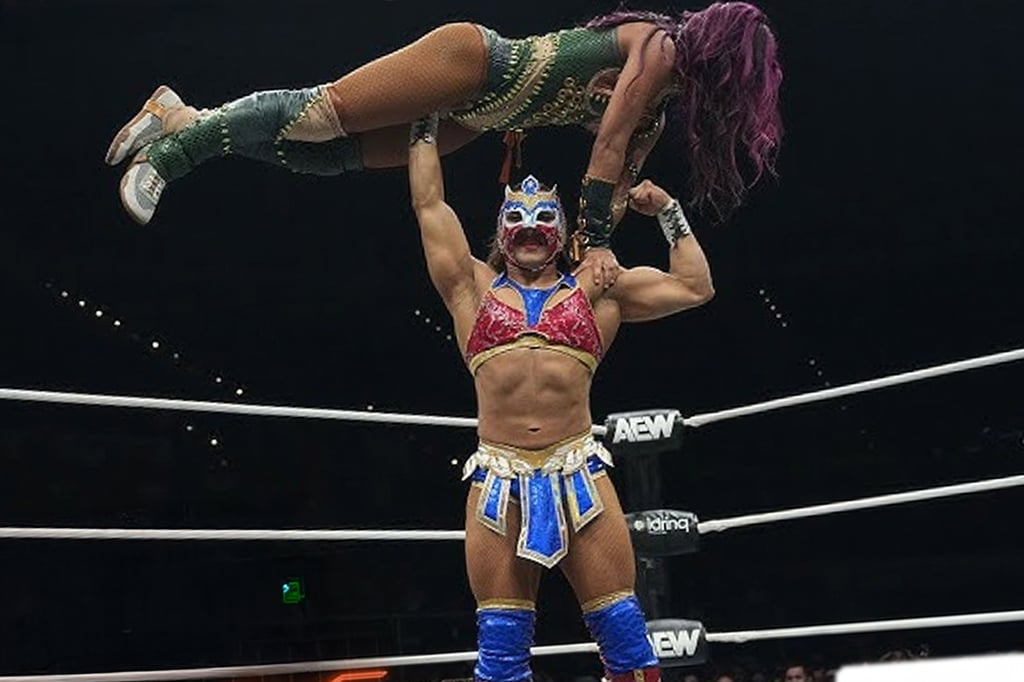 Olympia debuta a lo grande en AEW y pone en alto la lucha libre mexicana